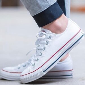 Converse Kısa Beyaz Unisex Sneaker