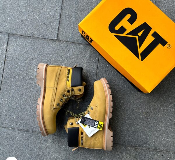 Cat Sarı Unisex Bot