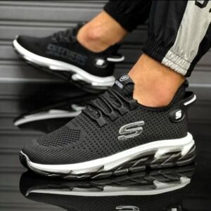 Skechers Siyah Günlük Spor Ayakkabı Yeni