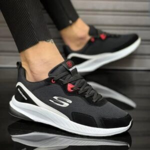 Skechers Advangarde Siyah Beyaz Spor Ayakkabı