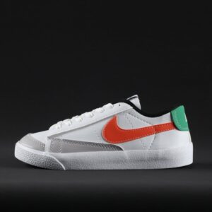 Nike Blazer Kısa Beyaz Turuncu Ayakkabı
