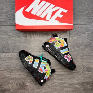 Nike UpTempo Siyah Renkli