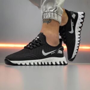 Nike Shın Fileli Siyah Spor Ayakkabı