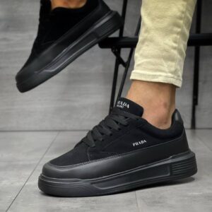Prada New Milano Siyah Ayakkabı