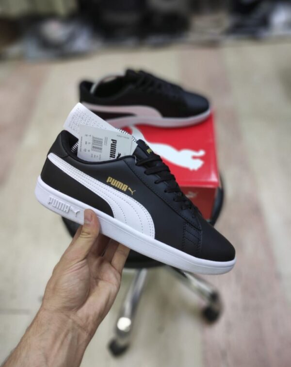 Puma Court Siyah Beyaz Spor