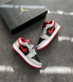 Niike Jordan Low Gri Kırmızı