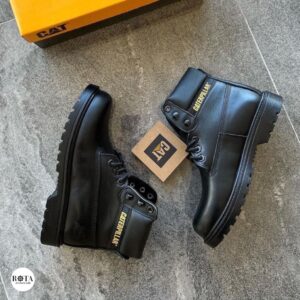 CAT Original Leather Siyah Deri